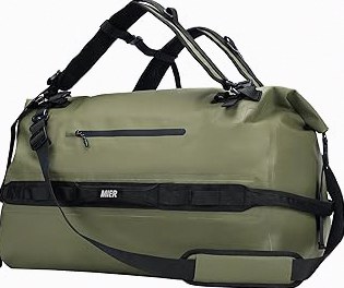 Earth Pak Waterproof Duffel Bag - Heavy Duty Motorcycle Dry Bag with Large Storage Space Perfect for Traveling, Camping, Kayaking, Fishing & Canoeing Bag 50L/70L/90L/120L Sizes product image