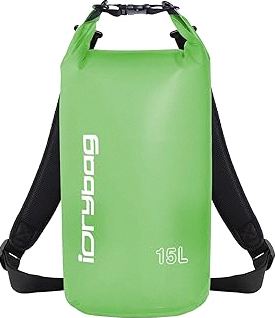 Earth Pak Waterproof Backpack - Heavy Duty Hiking Backpack - Roll-Top Closure Bag - Cushioned Dry Bag Waterproof Phone Case product image