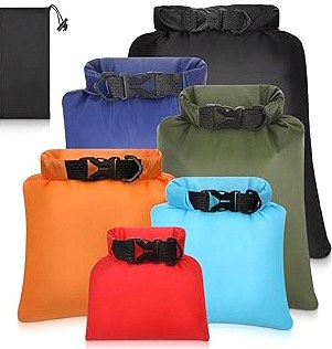 TORRAS IP68 Waterproof Phone Pouch Double Space, Floating Waterproof Phone Case with Lanyard for iPhone 17 Pro Max 16 15 14 S26 S25, Phone Dry Bag Vacation Cruise Ship Travel Essentials 7.0'', Black product image