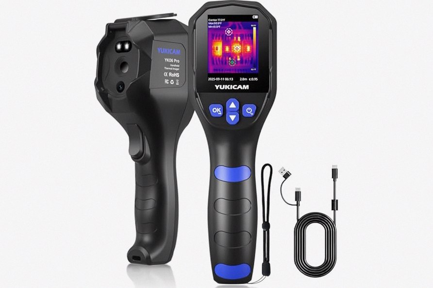 HIKMICRO B10 Thermal Imaging Camera 320 x 240 Super IR with 2MP Visual, 3.2" LCD Screen 256 x 192 IR Resolution Thermal Camera, 25 Hz Refresh Rate, -4°F~1022°F, IP54 product image