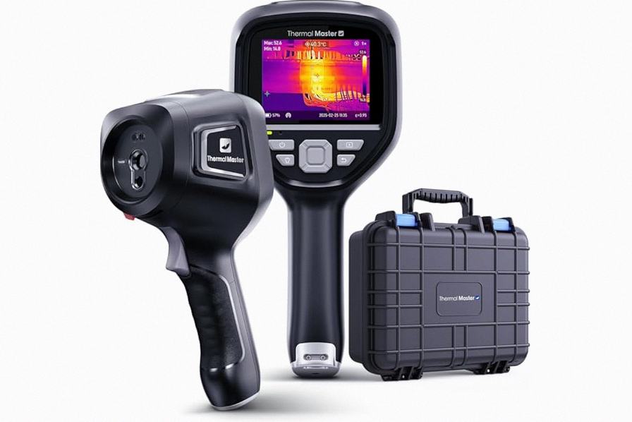 Thermal Master P3, Thermal Camera for iOS & Android, Manual Focus Infrared Camera, 512×384 X³ IR Resolution, -4℉ to 1112℉ Temp Range Thermal Imager, PCB Inspection product image