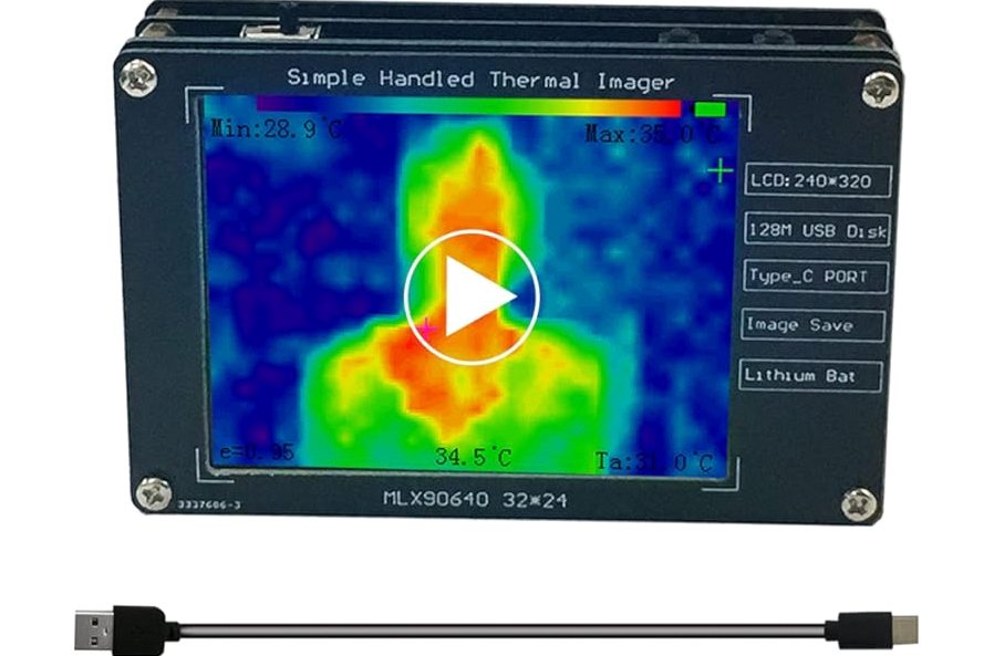 Thermal Camera for Android USB-C, 512x384 Super Resolution with Macro Lens, NeoTamarix 256x192 IR Resolution Thermal Imager, 5°F to 1022°F, Work for Home Industrial PCB Inspection(NOT for iOS) product image