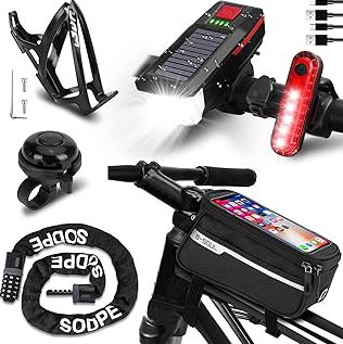 MARQUE Bike Bell for Adults & Kids – Nice, Loud, Crisp Ding Sound Bicycle Bell – Must Have Bicycle Accessories for Mountain MTB, Beach Cruisers, Commuter, Kids Bike – Easy to Install on Handlebar product image