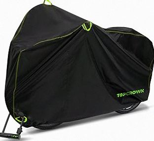 KEMIMOTO Rear Bike Rack Bag - 8L PVC Water Resistant Ebike Bags for Bicycle Rear Rack, Bicycle Trunk Pannier for Commuter Travel Shopping and Cycling (Black) product image