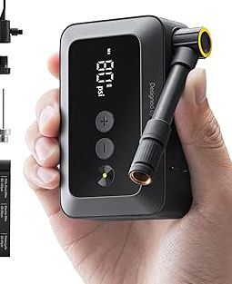 Bike Bell for Kids & Adults, Light up Bike Accessories Adjustable with Ferrules Fit for 0.74-1.25in(19-31.8mm) Bicycle Handlebars, Aluminum Made & Crisp Sound for Mountain Dirt Road Bike Ebike product image