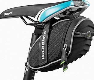 Bike LED Tail Light, Vintage Rear Light with Chrome Look - Classic Tour Bicycle Accessories (LM-002) product image