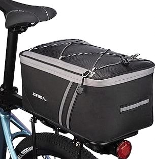 8 Pack Bicycle Accessories, Bike Light Set USB Rechargeable, 1 Bike Water Bottle Holder, Bicycle Bag and 1 Bike Aluminum Bicycle Bell,Pump product image