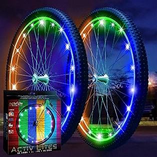 BV Bike Lights, Super Bright with 5 LED Bike Headlight & 3 LED Rear, Bike Lights for Night Riding with Quick-Release, Waterproof Bicycle Light Set, Bike Accessories, Bicycle Accessories, Flashlight product image