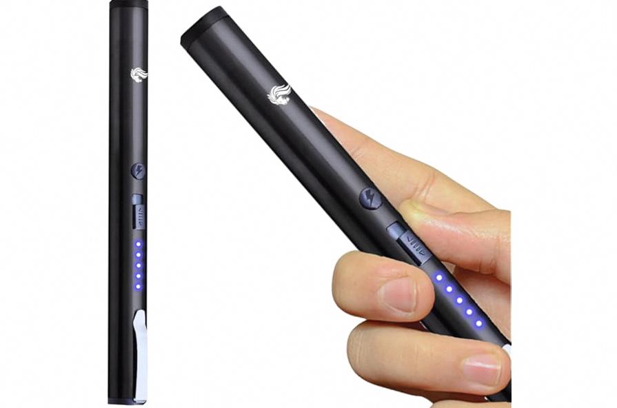 Sabre Pepper Gel - Fast Flip Top, Snap-Clip Keychain, Easy to Use & Carry, Maximum Police Strength OC Spray with UV Dye for Self Defense, 10 Second Spray Time, Finger Grip for Faster Aim, 0.54 fl oz product image
