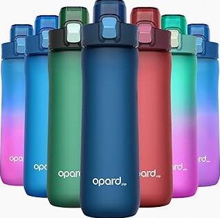 POWCAN 18 oz Insulated Water Bottle with Straw: Cold for 24H, Lightweight, Flex Cap, Stainless Steel Kids Water Bottle for Sport, Outdoors, Adventure, Biking, Hiking, Trekking, Travel (Neon Night) product image
