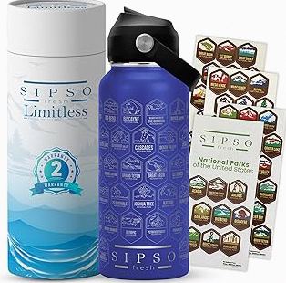 Squeeze Sport Water Bottle, 24oz Leak-Proof BPA-Free Cycling Water Bottles, Suitable for Cycling Gym Hiking Outdoor Sports.(clear)……… product image