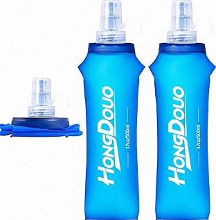Pogo Plastic Water Bottle with Chug Lid and Carry Handle, Reusable, BPA Free, Dishwasher Safe, Perfect for Travel, School, Outdoors, and Gym | 18oz, 32oz, 40oz, 64oz product image