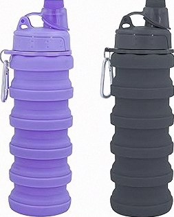 Water Bottle Holder with Strap for Hydroflask 32oz 40oz, Carrier Sling Bag with Phone Pocket Water Bottle Sleeve for Men Women Hiking Camping Travelling product image