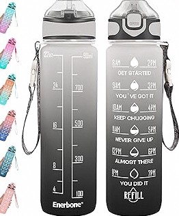 2 Packs Soft Flask, 17oz/500ml TPU Collapsible Soft Water Bottle for Hydration Pack, Running Vest, BPA-Free Folding Water Bottles for Hiking Cycling Climbing Running Outdoor Sports product image