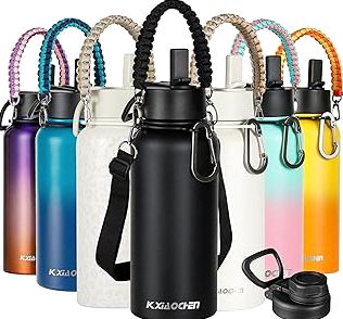 7 Pcs Water Bottle Holder Hanging Bottles Buckle Clip Portable Mineral Water Bottle Clip Nylon Beverage Bottles Strap Mineral Waters Ring Holder Keychain Carabiner for Outdoor Camping Hiking Traveling product image