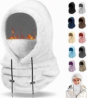Winter Balaclava Ski Mask: Windproof Fleece Warm Face Cover Hood for Men Women Snowboarding Skiing Hiking Cycling product image