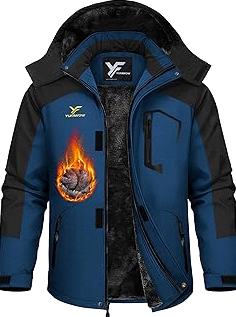 Men's Ski Jacket Waterproof Warm Snowboard Jacket Insulated Winter Coat for Outdoor Cold Weather Sports Work product image