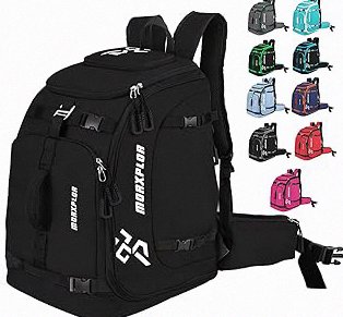 Ski Boot Bag - 65L Padded, Waterproof Ski Travel Backpack for Gear & Accessories product image
