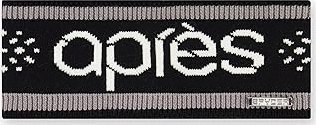 Spyder Womens Intarsia Apres Ski Knit Headband, Black, One Size product image