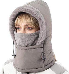 Balaclava Fleece Ski Mask for Men Women with Face Cover, Water Repellent Windproof for Extreme Cold Weather Skiing Motorcycle product image