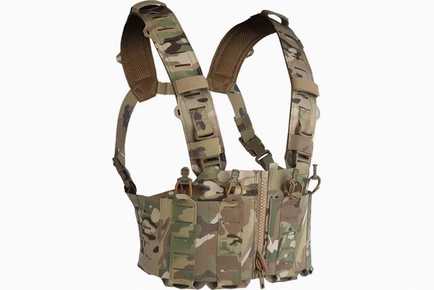 Redemption Crusader 2.0 Molle Quick Release Buckles Airsoft Vest With Adjustable Size Sides And Triple Pouch product image