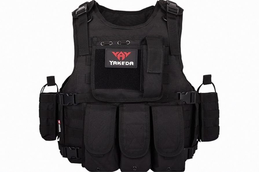 Maddog Tactical Sport Vest with Paintball Pods & Upgraded Slidecheck Remote Coil Paintball Gun Accessory Package | High Pressure Air (HPA) & CO2 Tank Compatible product image