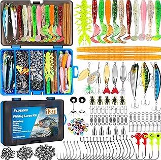 9 Pcs Fishing Tool Kit, Fishing Pliers with Lanyard Sheath, Fillet Knife Kit Combo, Digital Scale, Hook Remover, Lip Gripper, Braid Scissors, Fish Gear Equipment Easter Gift Basket Men product image