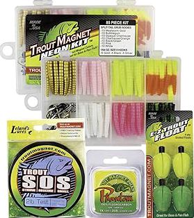 Calamus Catchpack Fishing Sling Tackle Bag & Tool Set, 3500 Tackle Box & Fishing Gear with Fishing lures, Fishing Pliers, Fishing Scissors, Lip Gripper, Wacky Tool product image