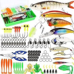 KastKing SteelStream 8pc Fishing Tool Kit - Fishing Pliers with Lanyard, Fillet Knife, Floating Fish Lip Gripper, Fishing Braid Scissors, Tool Retractor, Fishing Hook Remover, Bungee Cords product image