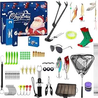 Surf Fishing Tackle Kit Ocean Saltwater Fishing Lures Surf Fishing Gear Fish Finder Rigs Pompano Rig Pyramid Sinker Weight Fishing Hooks Swivels Various Accessories product image