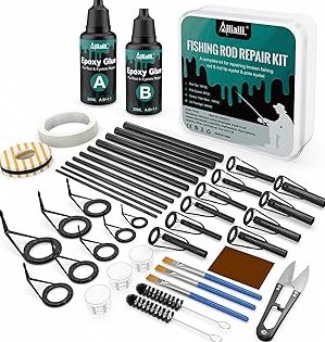 TOPFORT Fishing Gear Tool Kit - 7PC Saltwater Fishing Pliers Accessories Set - Fishing Equipment with Fish Knife Scissors Hook Remover Tools Line Cutter and Fish Lip Gripper - Fishing Gifts for Men product image