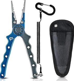 PLUSINNO Fishing Lures Fishing Tackle Box Fishing Gifts for Men, Bass, Trout Fishing Accessories Kit for Saltwater & Freshwater Fishing Gear Including Topwater Lures, Hooks, Spinnerbaits product image