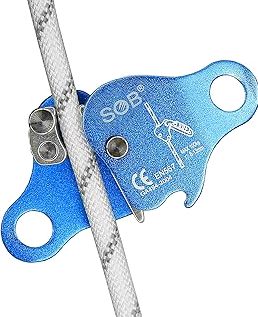 BEIFENG 25KN Auto Locking Carabiner - UIAA Certified Heavy Duty Climbing Carabiners for Rock Climbing, Camping, Rappelling, Hunting, Rescue Equipment - Professional Carabiner Clips (Black) product image