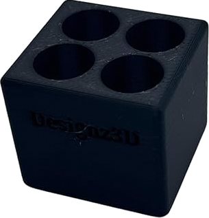 Wolfteeth Storage Case Smell Stash Proof Case Fit King Size Tubes, Battery Pen Holder, Vapor Carrying Pouch, Hard EVA Travel Carrying Bag (Empty Only) Black product image