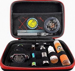 Wolfteeth Mini 4.7 inch Smell Proof Holder, Vapor Carrying Case, Small Travel Case, Black (Empty) product image