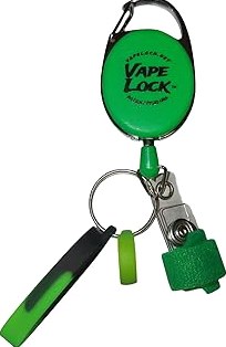 (Only Case) 510 thread Storage Case, Carrying Battery Bag Pen case Small Travel case, Organizer Pouch with Carabiner, for styl USB disk pen thread Battery Storage Case. 1-Pack product image