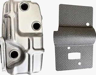Muffler with Gasket Compatible with Husqvarna 580BFS 570BTS EBZ8500 Replaces 585 04 42‑01 585‑04‑42‑01 585044201 Muffler Exhaust Kit product image