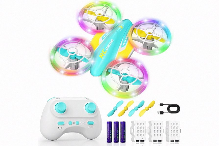 GPS Drone with Camera for Adults, 2K HD GPS Drones with Auto Return, Follow Me, Circle Fly, Waypoint Fly, Optical Flow, Brushless Motor, Foldable 5G Transmission FPV Quadcopter product image