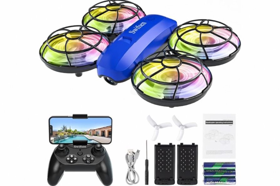 Holy Stone HS720E Drones with Camera for Adults 4K,Integrated Remote ID, 2 Batteries 46 Min Flight Time, 5GHz FPV Transmission, 130° FOV EIS Camera,Drone with 4K/30FPS Video,Brushless Motor, Auto Return, Follow Me, GPS Drone for Beginner product image