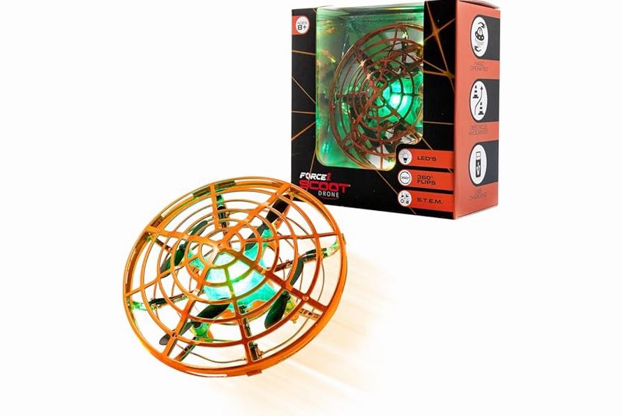 Drone with Camera, 1080P HD FPV Foldable Drone for Kids Adults Beginners, Brushless Motor RC Quadcopter with Stable Hover, Gestures Selfie, Waypoint Fly, 3D Flips, One Key Start, 2 Batteries product image