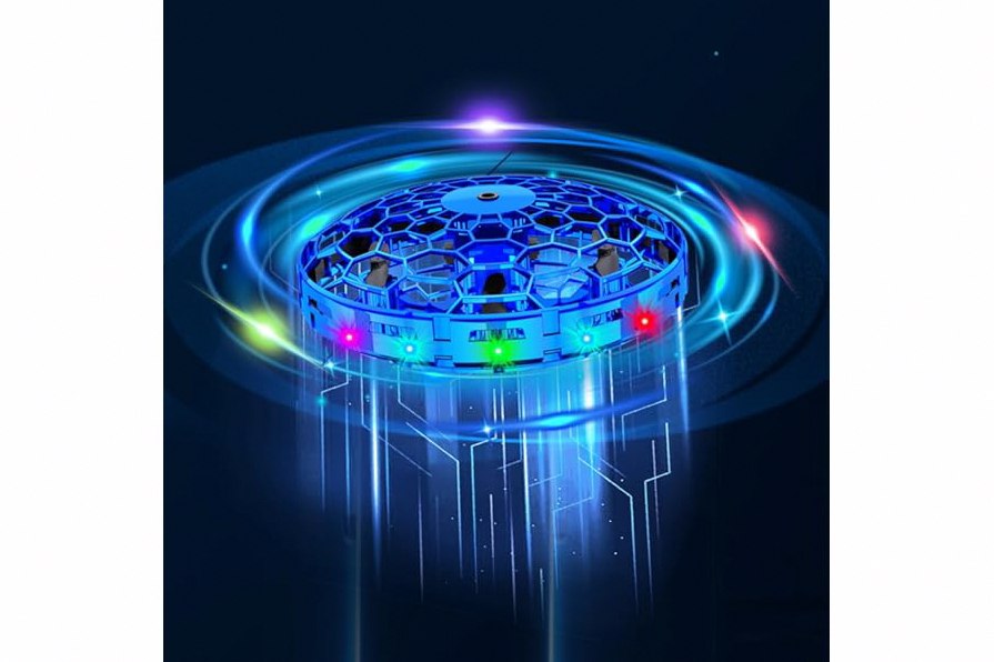 DEERC D20 Mini Drone for Kids with 720P HD FPV Camera Remote Control Toys Gifts for Boys Girls with Altitude Hold, Headless Mode, One Key Start Speed Adjustment, 3D Flips 2 Batteries, Blue product image