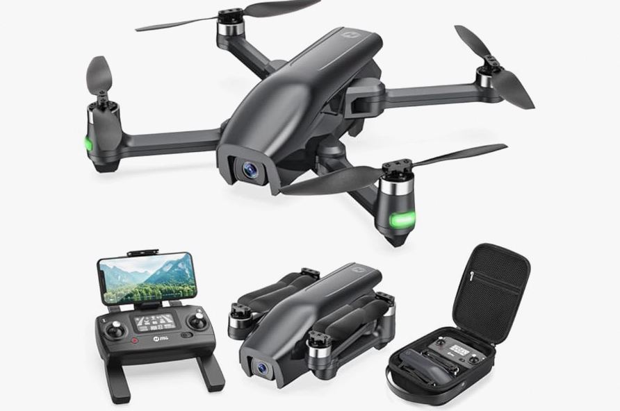 HOVERAir X1 Drone with Camera, Self-Flying Camera Drone with Follow Me Mode, Foldable Mini Drone with HDR Video Capture, Palm Takeoff, Intelligent Flight Paths, Hands-Free Control Black (Combo) product image