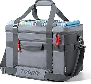 Tactical Lunch Bag & Lunch Box for Men - Large Double Deck Expandable Insulated Soft Adult Lunchbox for Work - Cooler Bag for Beach, Picnic, Camping,Outdoor，Travel (Camo,16L) product image