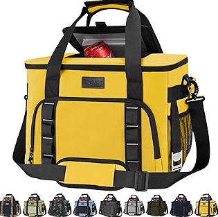 Compact Solar Refrigerator With Efficient Panel Portable Solar Fridge With Battery Box For Camping & Fishing Trips Tailgating Cooling product image