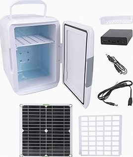 BougeRV 12 Volt Refrigerator, CRPRO 30 Quart 12V Car Fridge, Portable Freezer (-8℉~50℉), Compressor Electric Cooler with 12V/24 DC, 110-240 AC for Outdoor Camping Overlanding Truck RV SUV Van product image