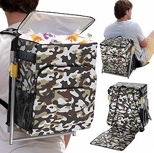 Soft Insulated Cooler Bag Collapsible Large Travel Coolers Soft Sided Coolers Ice Chest, Leakproof, Waterproof product image
