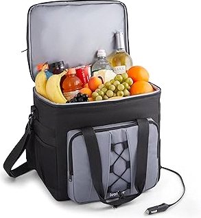 Odoland 48/72 Can Rolling Cooler Bag with Wheels & Handle, Collapsible Insulated Ice Chest for Beach, Camping & Tailgating - Portable Travel Soft Cooler on Wheels, Collapses for Easy Storage product image