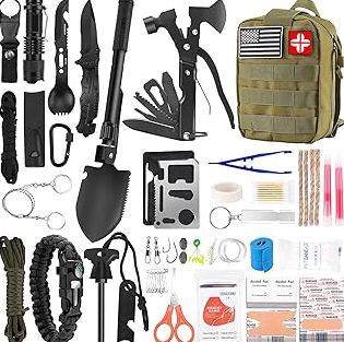 Smith's 50562 Pack Pal Tinder Maker with Fire Starter – Stainless Steel Grater –Striker – Natural Tinder – Outdoor Survival Tool – Lightweight – Portable, Yellow product image