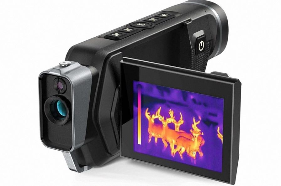 NVG30 Night Vision Goggles Night Vision Monocular,PVS-14 Tactical Helmet Mounted with Binoculars,4 Color Modes 4X Magnification,Day&Night Use,HD Record&Playback for Camping Surveillance WiFi product image