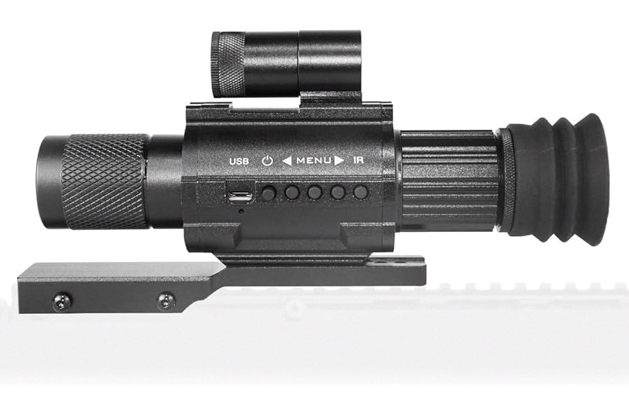 Digital Night Vision monocular Telescope，Day & Night Vision Rifle Scope Monocular with 850nm IR Fixed 3X Magnification, Hunting Surveillance Wildlife Observation， Can be Used independently product image